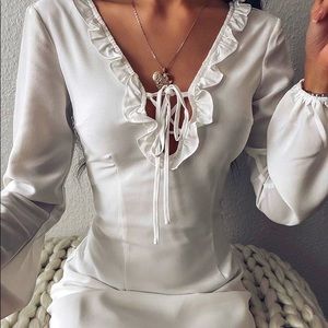 Oceans White Summer Dress